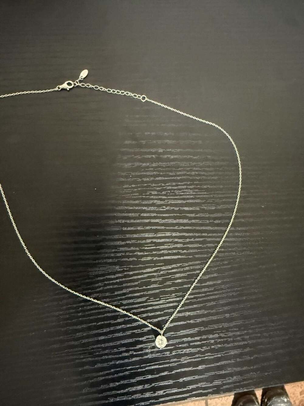 Oval Solitaire Moissanite Pendant